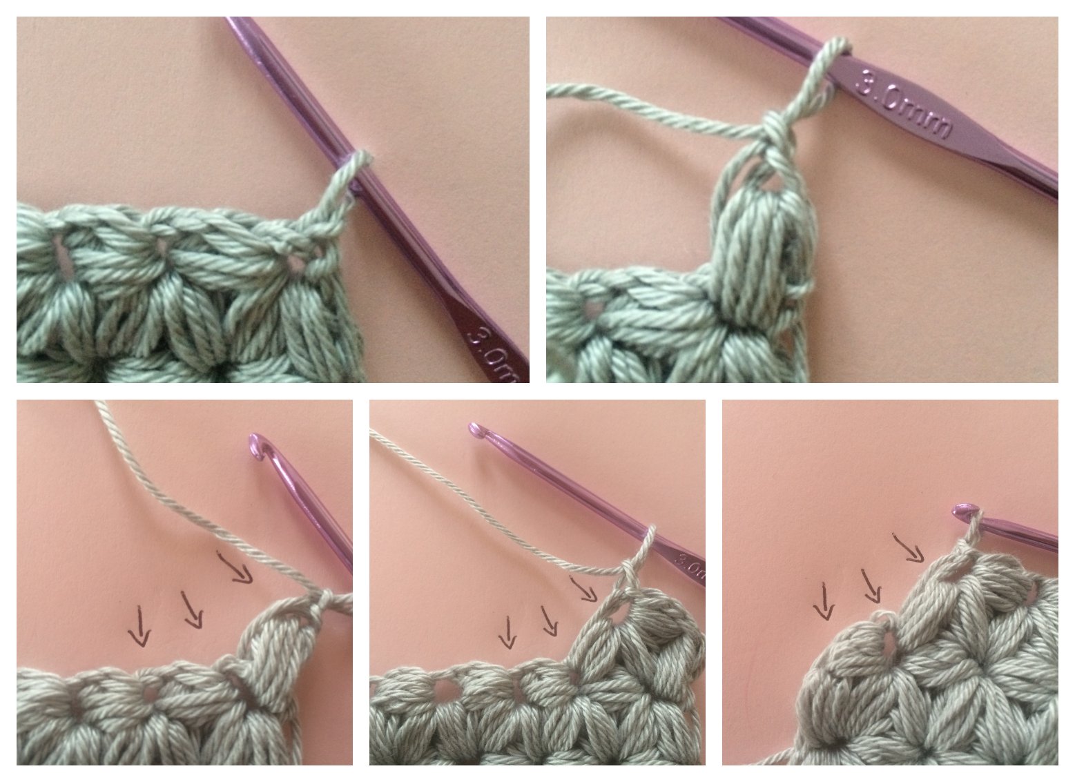 Blog-Inhaltsbild für 'Jasminmuster, kostenlose Häkelanleitung'